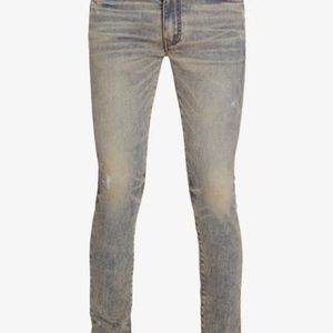 Amiri Jeans, Stack Jeans, Dirty Indigo, Size 33